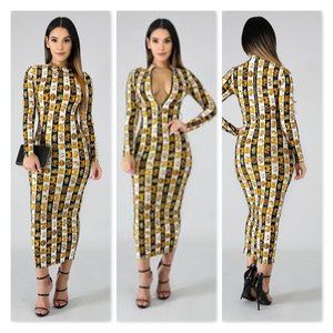 Venechia Mock Long Dress
